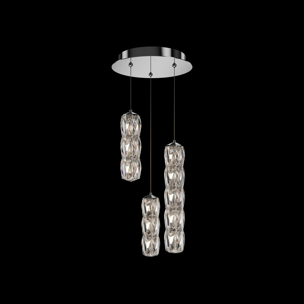 Schonbek - LED Pendant - Verve LED - Polished Stainless Steel- Union Lighting Luminaires Decor