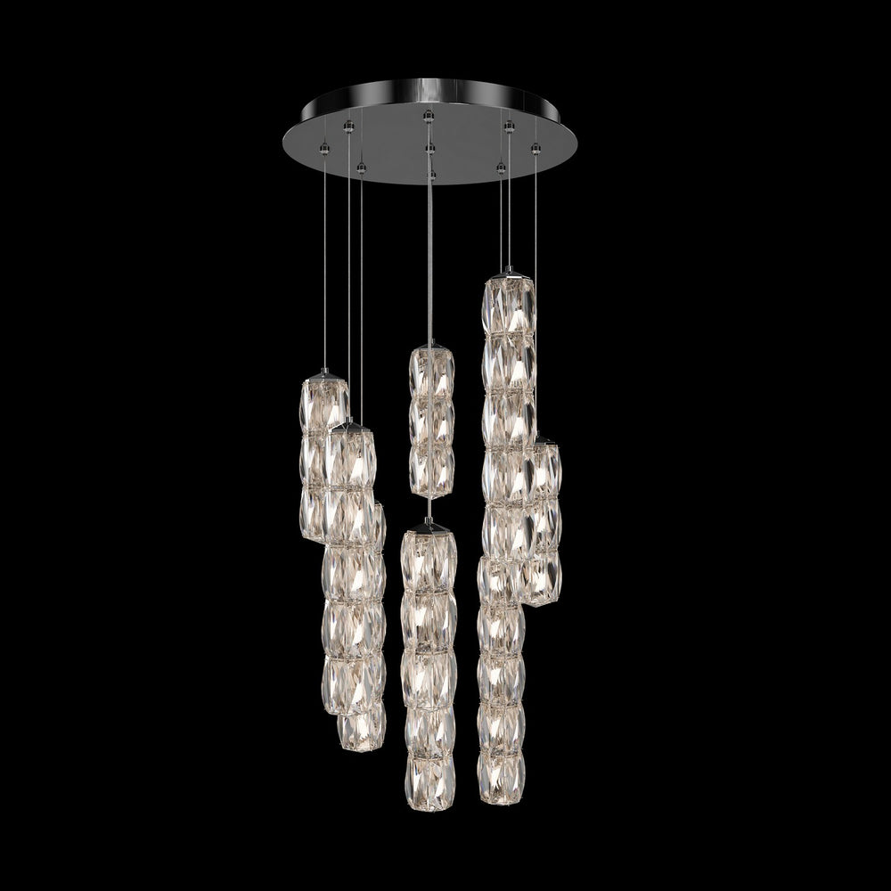 Schonbek - LED Pendant - Verve LED - Polished Stainless Steel- Union Lighting Luminaires Decor