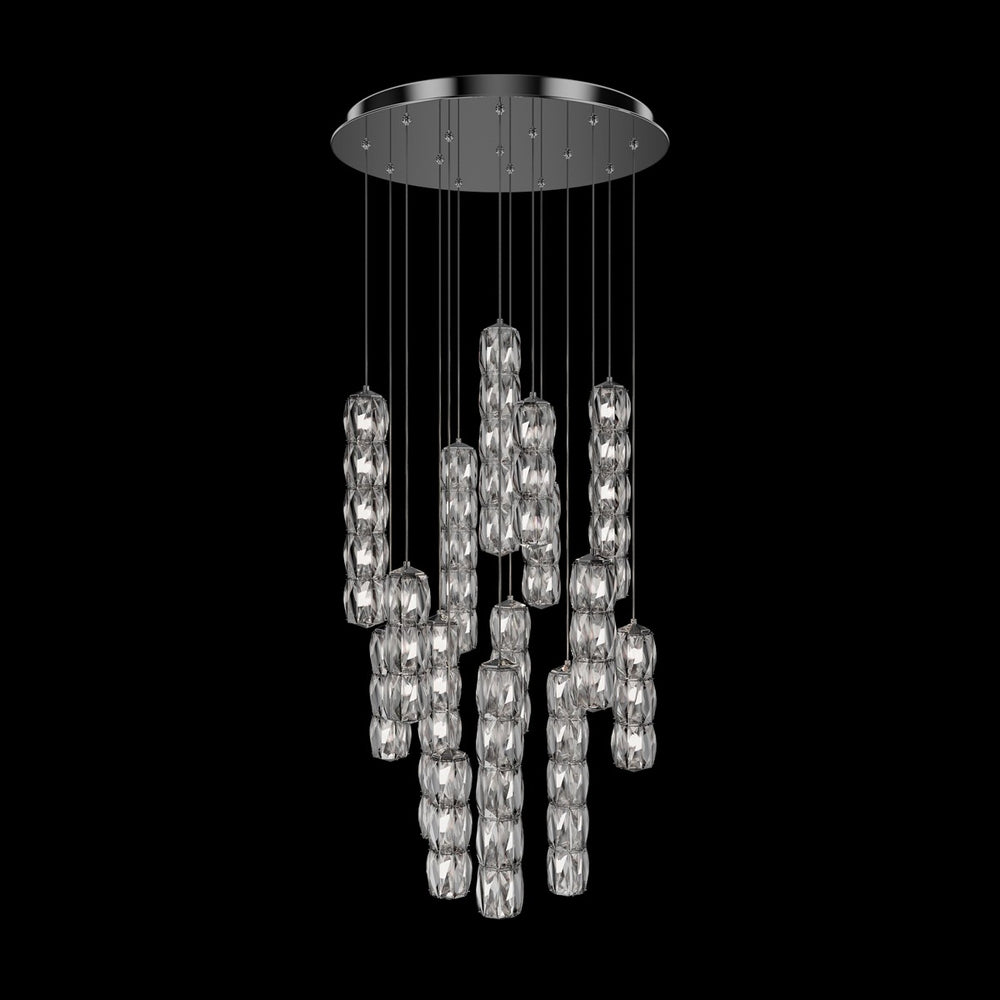 Schonbek - LED Pendant - Verve LED - Polished Stainless Steel- Union Lighting Luminaires Decor