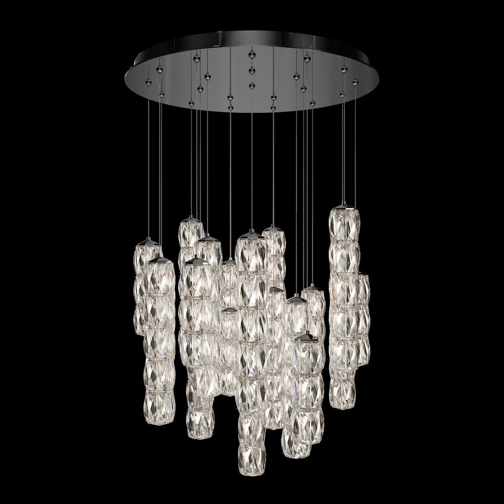 Schonbek - LED Pendant - Verve LED - Polished Stainless Steel- Union Lighting Luminaires Decor