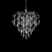Schonbek - Four Light Chandelier - Laureline - Antique Pewter- Union Lighting Luminaires Decor