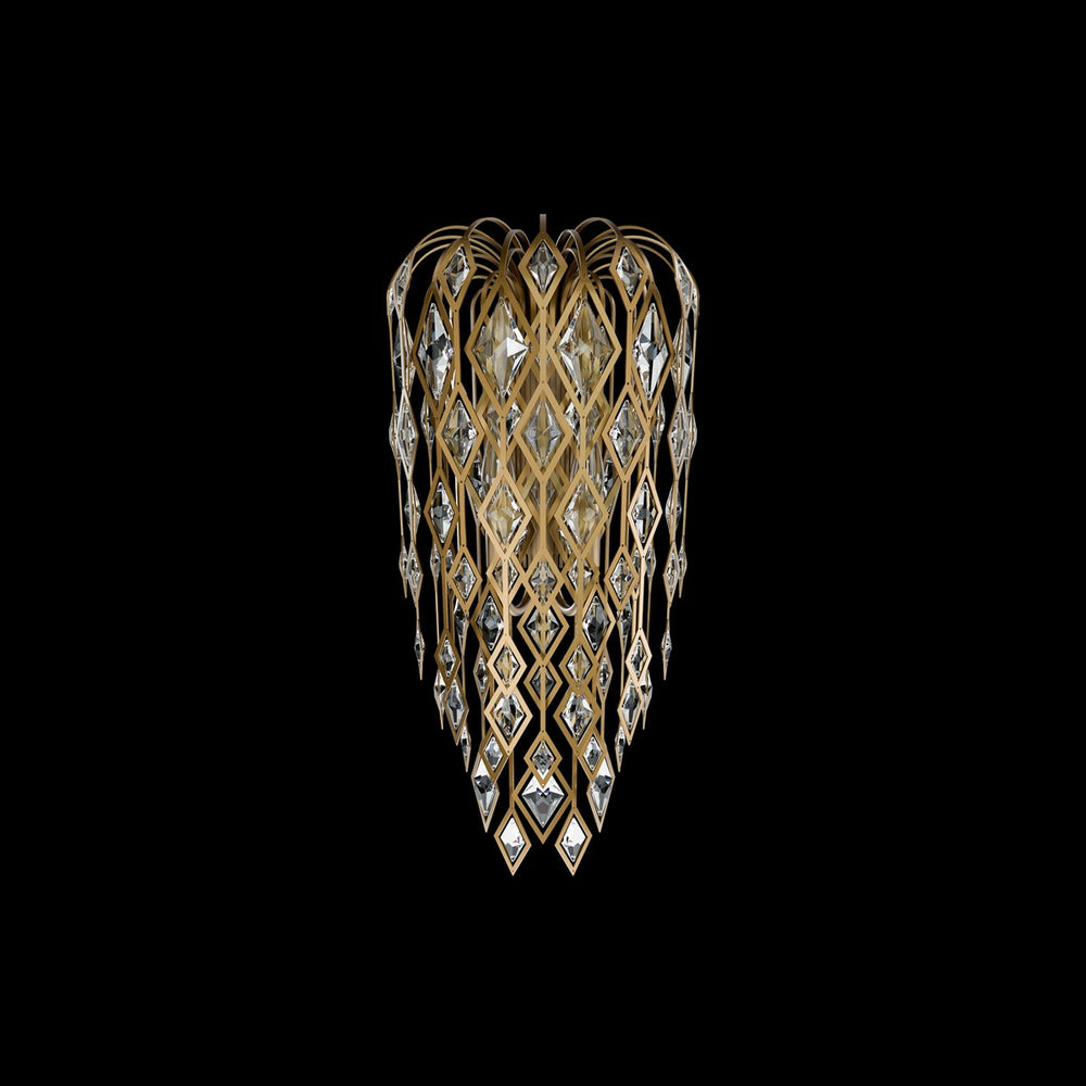 Schonbek - Two Light Chandelier - Laureline - Aged Brass- Union Lighting Luminaires Decor