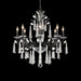 Schonbek - Eight Light Chandelier - MacLyn - Black- Union Lighting Luminaires Decor