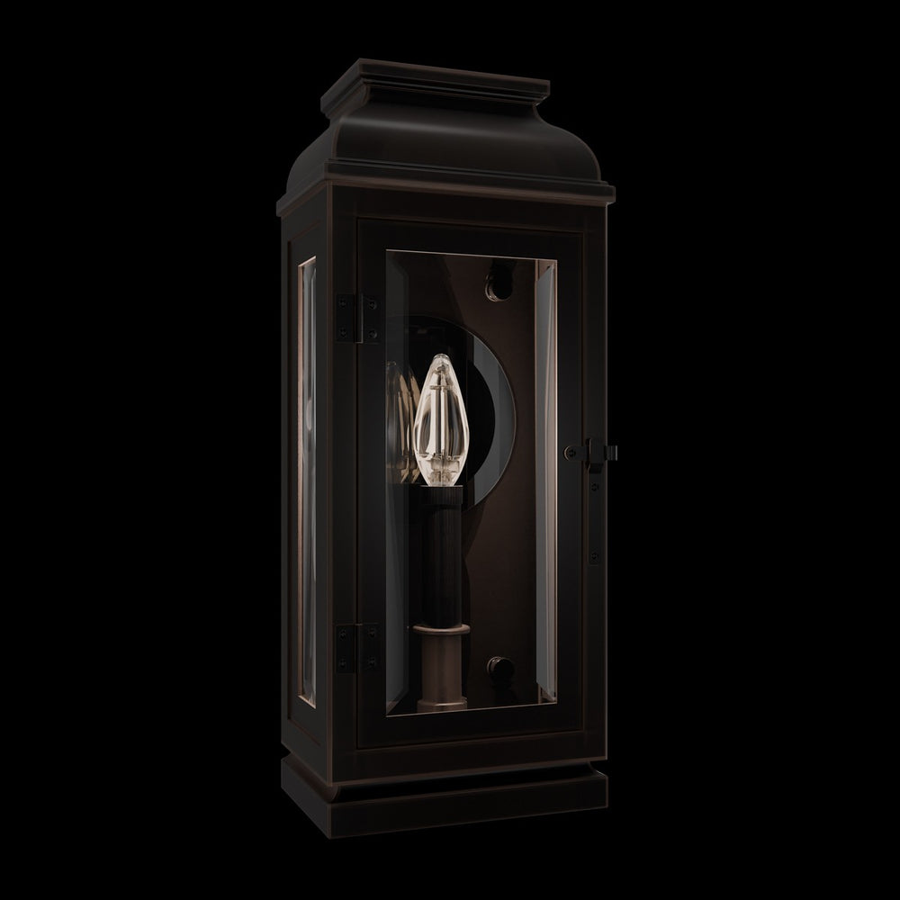 Schonbek - One Light Outdoor Wall Mount - La Motte - Oil Rubbed Bronze- Union Lighting Luminaires Decor
