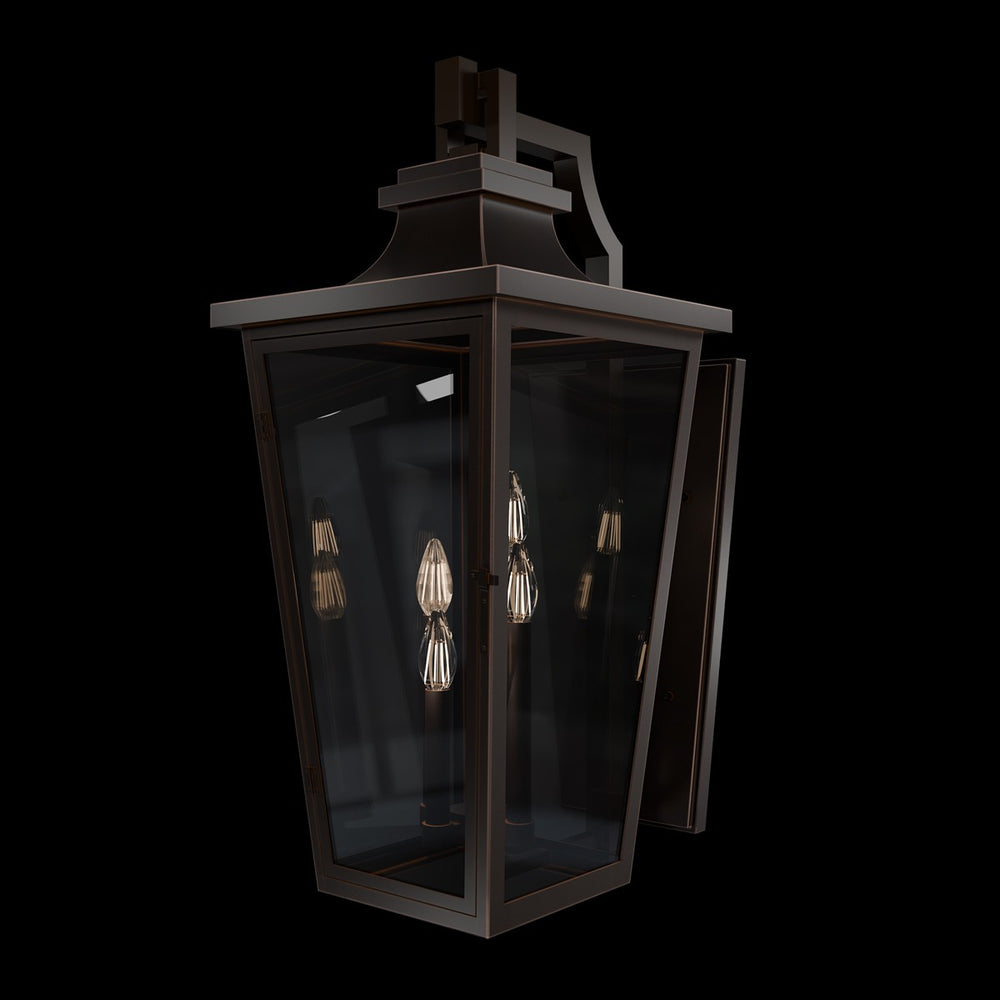 Schonbek - Four Light Outdoor Wall Mount - Dannemore - Oil Rubbed Bronze- Union Lighting Luminaires Decor