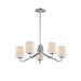 Maxim - Five Light Chandelier - Durham - Polished Chrome- Union Lighting Luminaires Decor