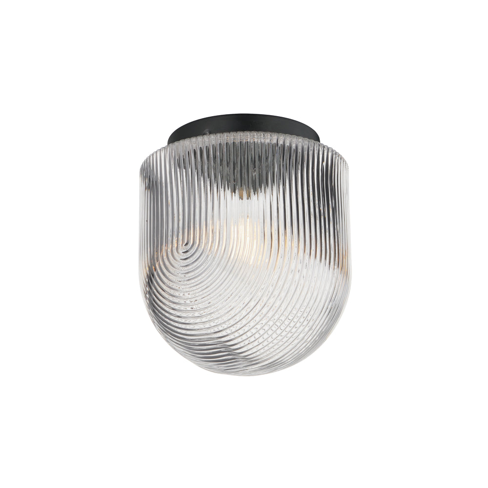 Maxim - One Light Flush Mount - Chateau - Black- Union Lighting Luminaires Decor
