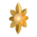 Corbett Lighting Canada - One Light Wall Sconce - Gigi - Gold Leaf- Union Lighting Luminaires Decor