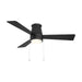 W.A.C. Canada - LED Flush Mount Ceiling Fan - Hug - Matte Black- Union Lighting Luminaires Decor