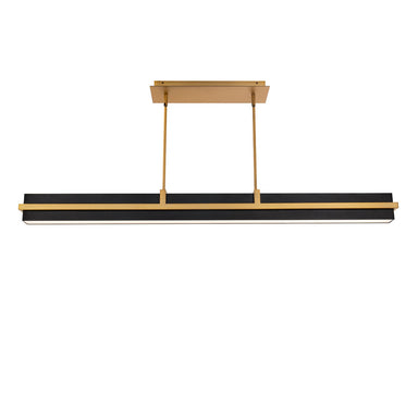 W.A.C. Canada - LED Pendant - Desmond - Black/Aged Brass- Union Lighting Luminaires Decor