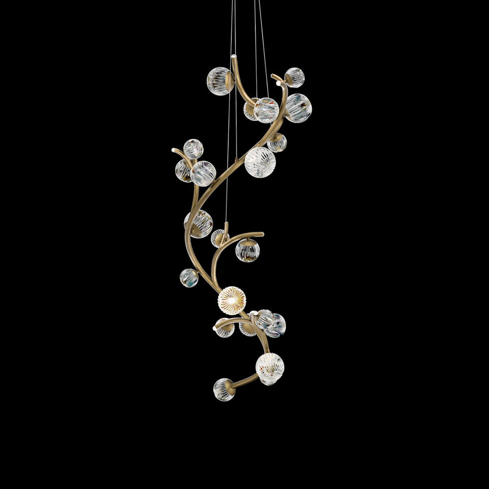 Schonbek Forever - LED Pendant - Audacity - French Gold- Union Lighting Luminaires Decor