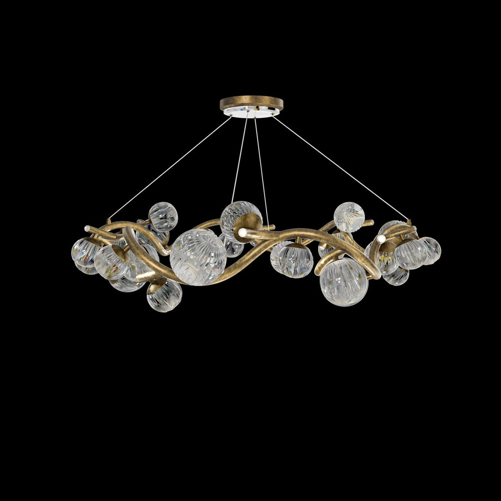 Schonbek Forever - LED Pendant - Audacity - French Gold- Union Lighting Luminaires Decor