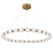Schonbek Forever - LED Pendant - Seduction - Aged Brass- Union Lighting Luminaires Decor