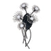 Schonbek Forever - LED Wall Sconce - Coquette - Black- Union Lighting Luminaires Decor