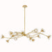Schonbek Forever - LED Linear Pendant - Coquette - Heirloom Gold- Union Lighting Luminaires Decor