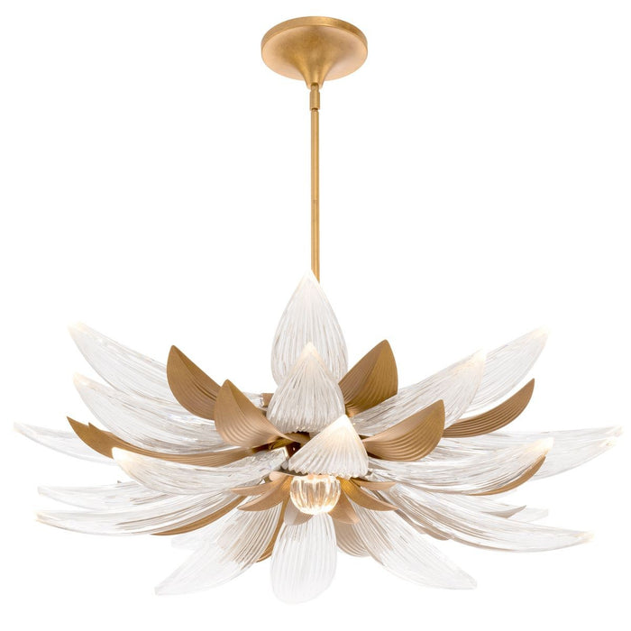 Schonbek Forever - LED Pendant - Fiorella - French Gold- Union Lighting Luminaires Decor