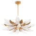 Schonbek Forever - LED Pendant - Fiorella - French Gold- Union Lighting Luminaires Decor
