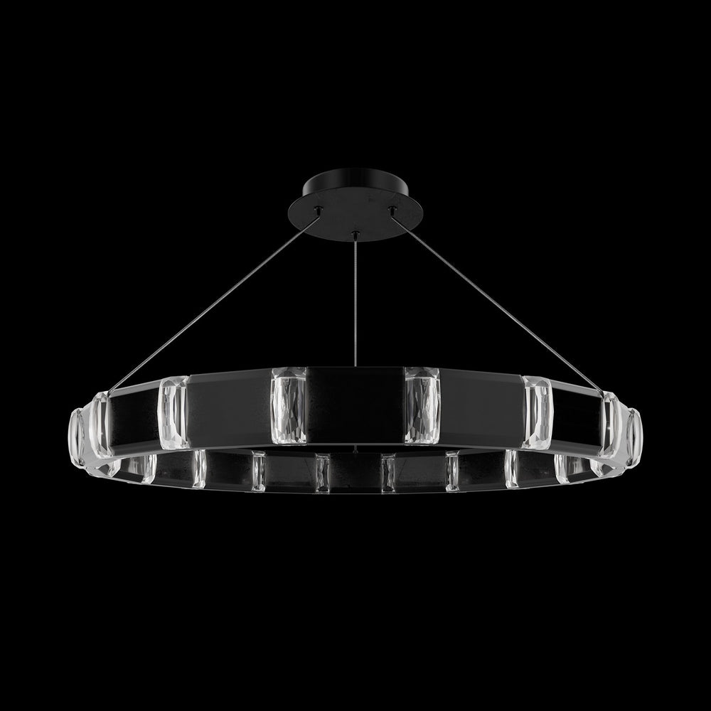 Schonbek Beyond - LED Pendant - Jounce - Black Polished Nickel- Union Lighting Luminaires Decor