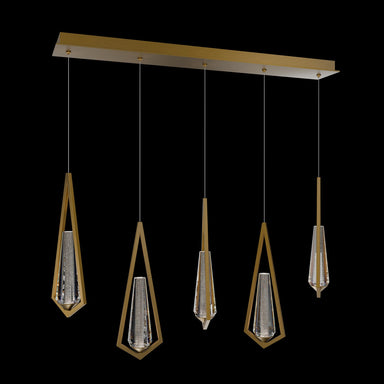 Schonbek Beyond - LED Pendant - Devotion - Aged Brass- Union Lighting Luminaires Decor