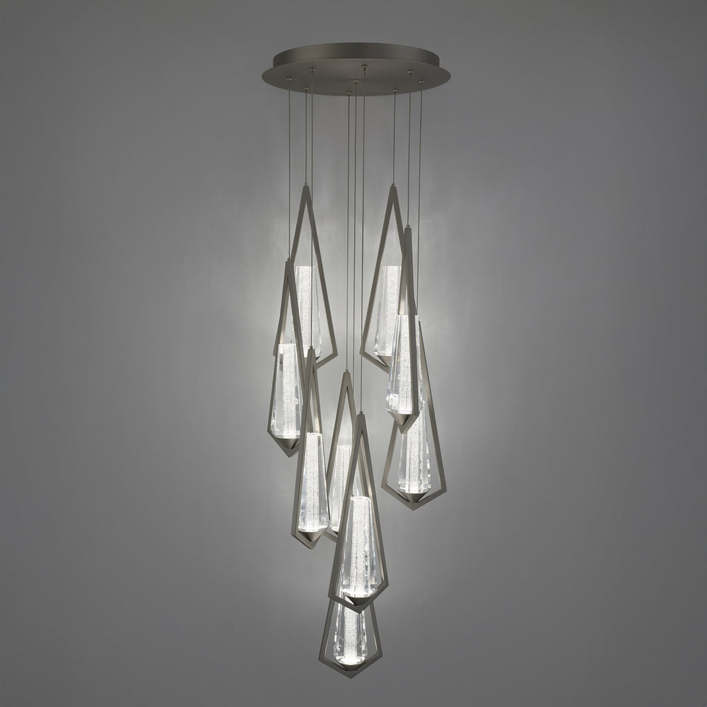 Schonbek Beyond - LED Pendant - Devotion - Satin Nickel- Union Lighting Luminaires Decor