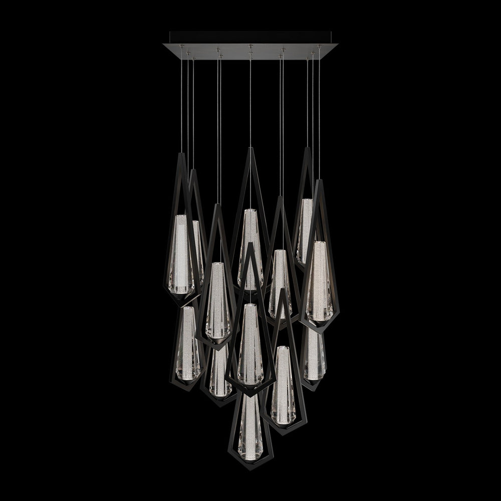 Schonbek Beyond - LED Pendant - Devotion - Black- Union Lighting Luminaires Decor