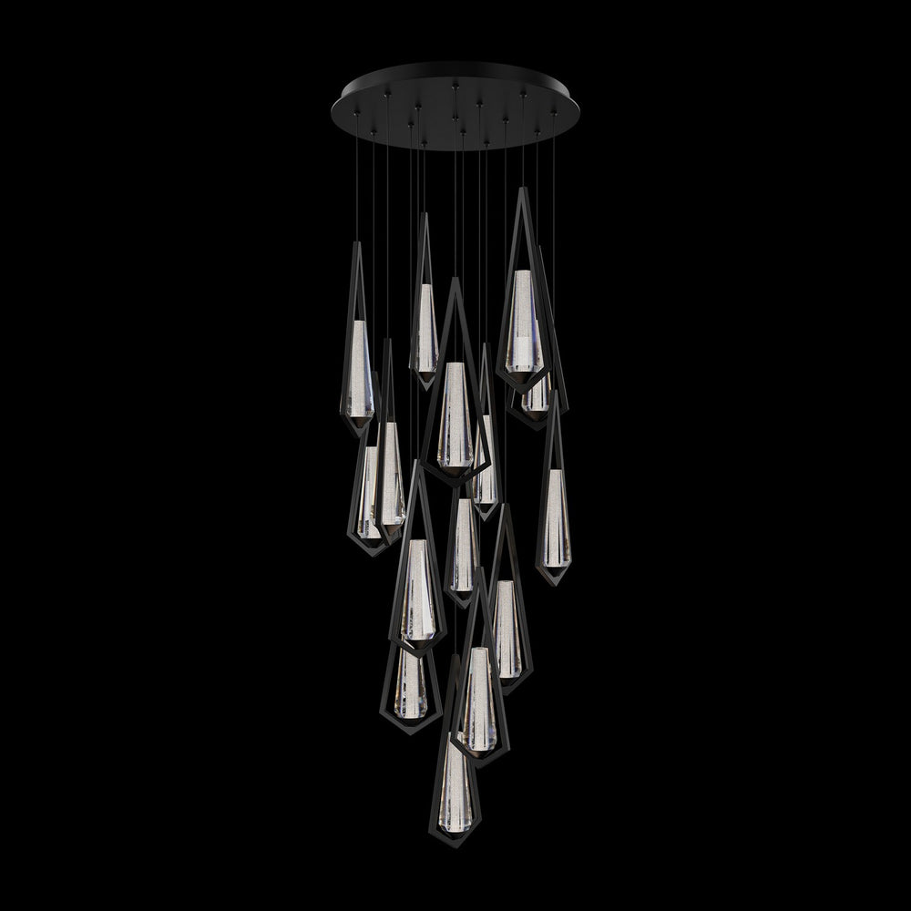 Schonbek Beyond - LED Pendant - Devotion - Black- Union Lighting Luminaires Decor