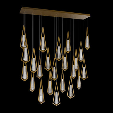 Schonbek Beyond - LED Pendant - Devotion - Aged Brass- Union Lighting Luminaires Decor