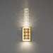 Schonbek Beyond - LED Wall Sconce - Kemberly - Aged Brass- Union Lighting Luminaires Decor