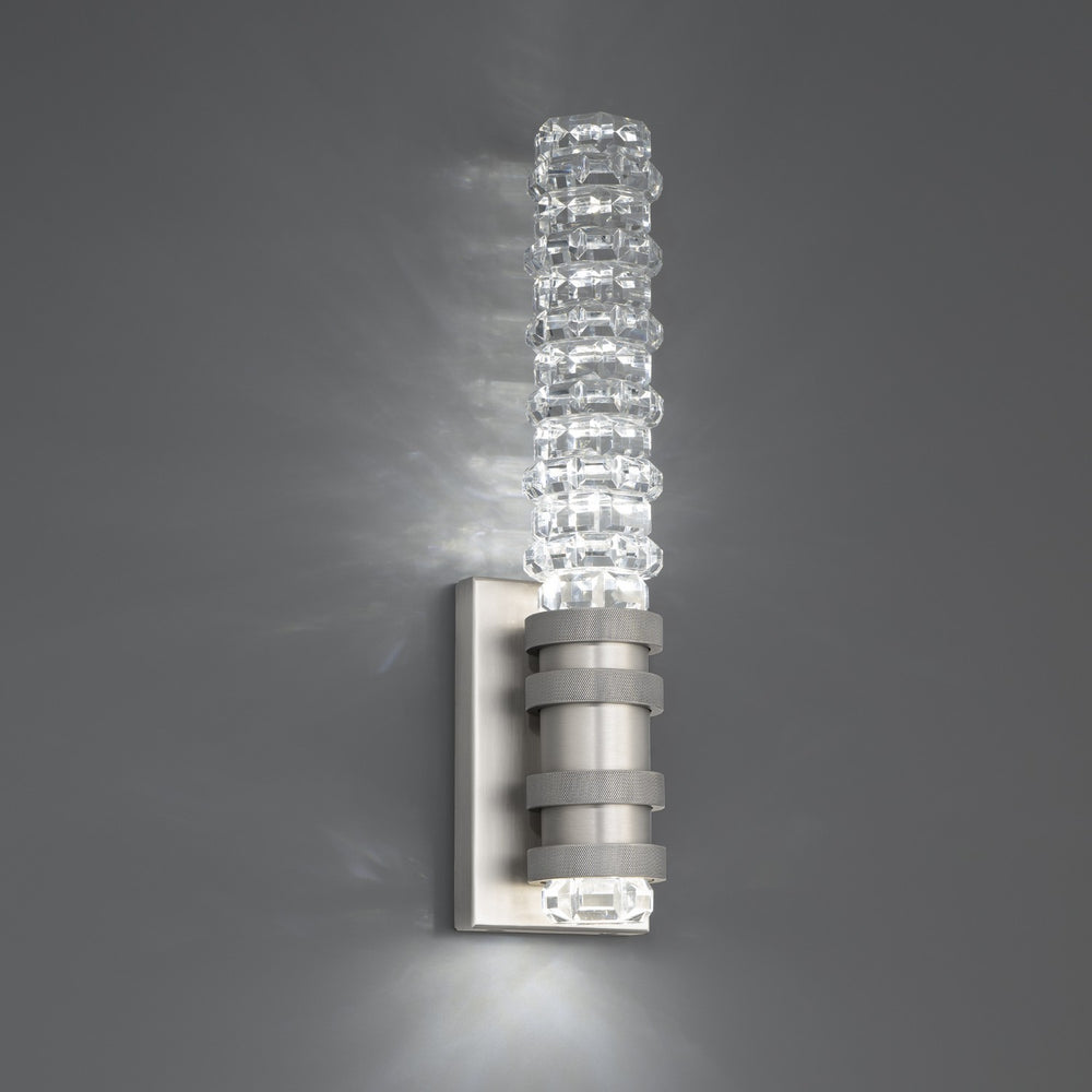 Schonbek Beyond - LED Wall Sconce - Kemberly - Brushed Nickel- Union Lighting Luminaires Decor