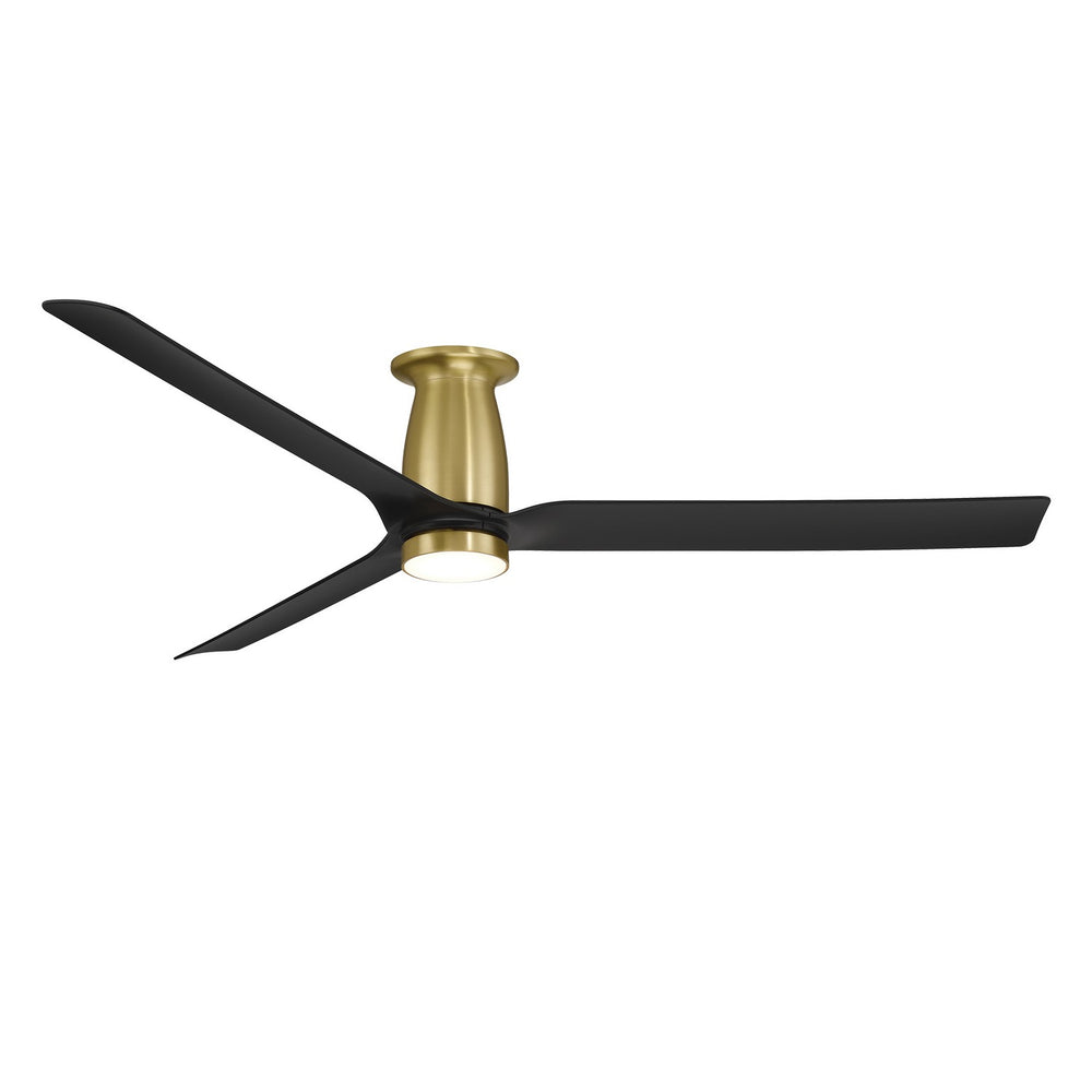 Modern Forms Fans Canada - 52" Ceiling Fan - Smooth - Soft Brass/Matte Black- Union Lighting Luminaires Decor