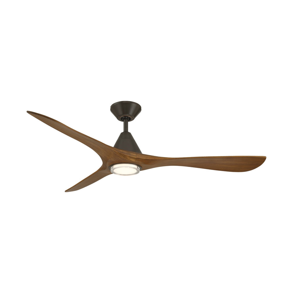 Modern Forms Fans Canada - 60" Ceiling Fan - Carve - Bronze/Distressed Koa- Union Lighting Luminaires Decor