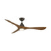 Modern Forms Fans Canada - 60" Ceiling Fan - Carve - Bronze/Distressed Koa- Union Lighting Luminaires Decor