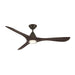 Modern Forms Fans Canada - 60" Ceiling Fan - Carve - Bronze/Dark Walnut- Union Lighting Luminaires Decor