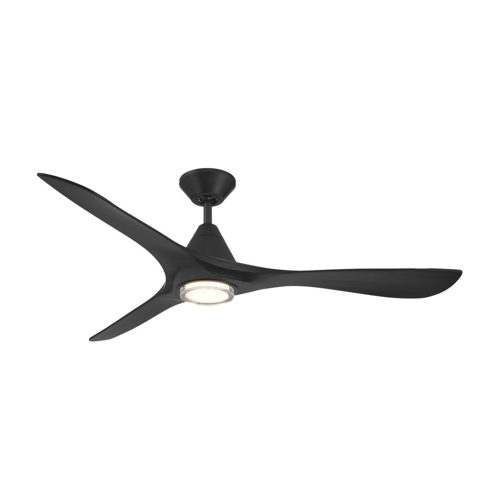 Modern Forms Fans Canada - 60" Ceiling Fan - Carve - Matte Black- Union Lighting Luminaires Decor