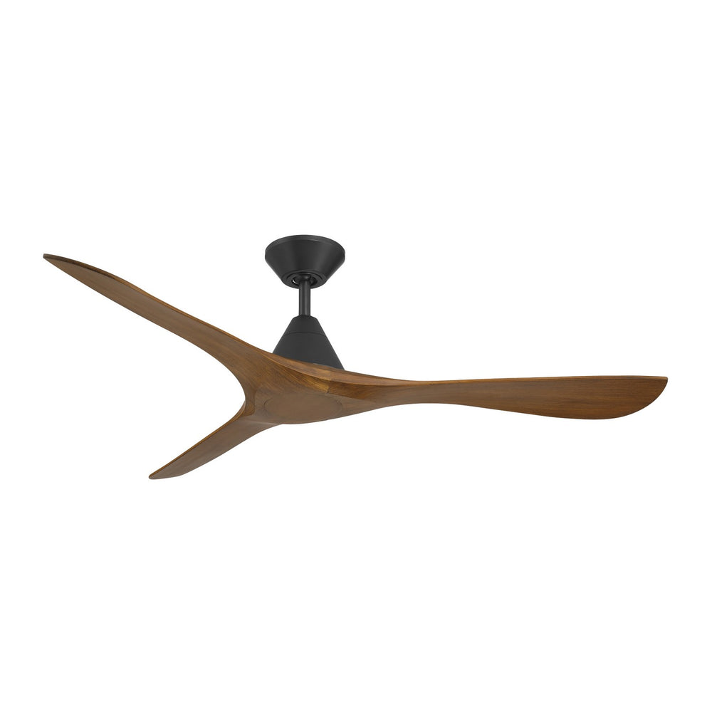 Modern Forms Fans Canada - 60" Ceiling Fan - Carve - Matte Black/Distressed Koa- Union Lighting Luminaires Decor