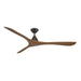 Modern Forms Fans Canada - 72" Ceiling Fan - Carve - Bronze/Distressed Koa- Union Lighting Luminaires Decor