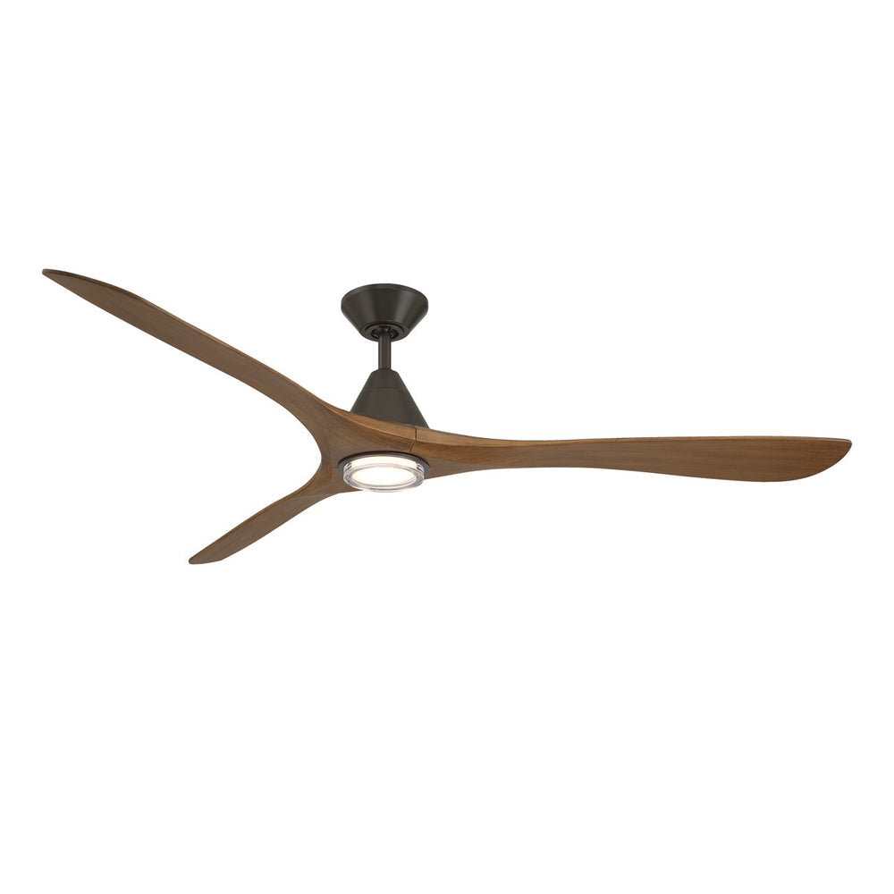 Modern Forms Fans Canada - 72" Ceiling Fan - Carve - Bronze/Distressed Koa- Union Lighting Luminaires Decor