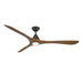 Modern Forms Fans Canada - 72" Ceiling Fan - Carve - Bronze/Distressed Koa- Union Lighting Luminaires Decor