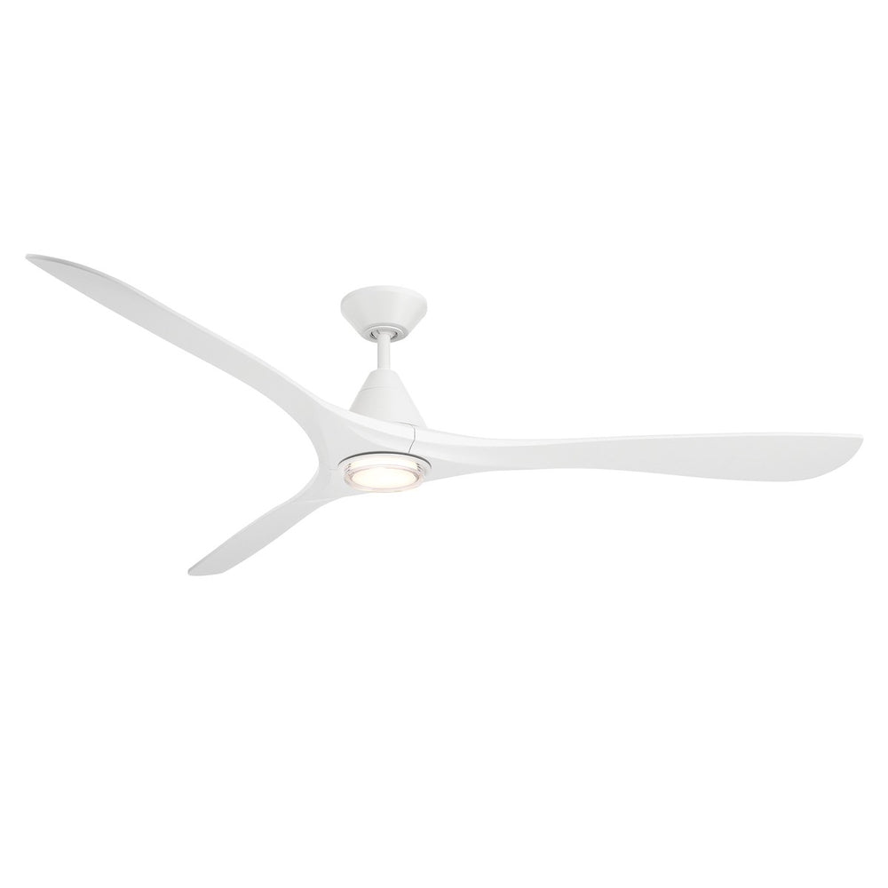 Modern Forms Fans Canada - 72" Ceiling Fan - Carve - Matte White- Union Lighting Luminaires Decor
