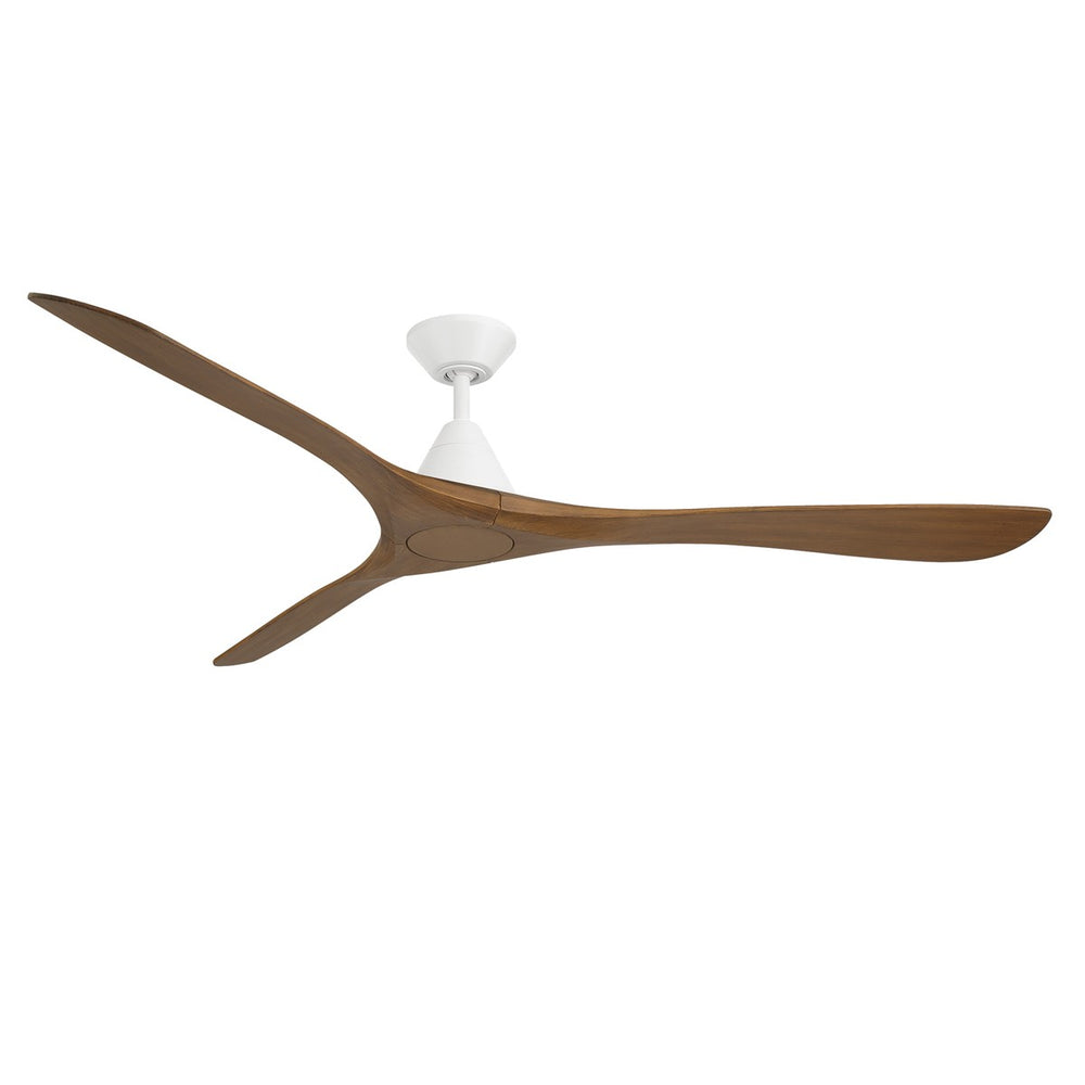 Modern Forms Fans Canada - 72" Ceiling Fan - Carve - Matte White/Distressed Koa- Union Lighting Luminaires Decor