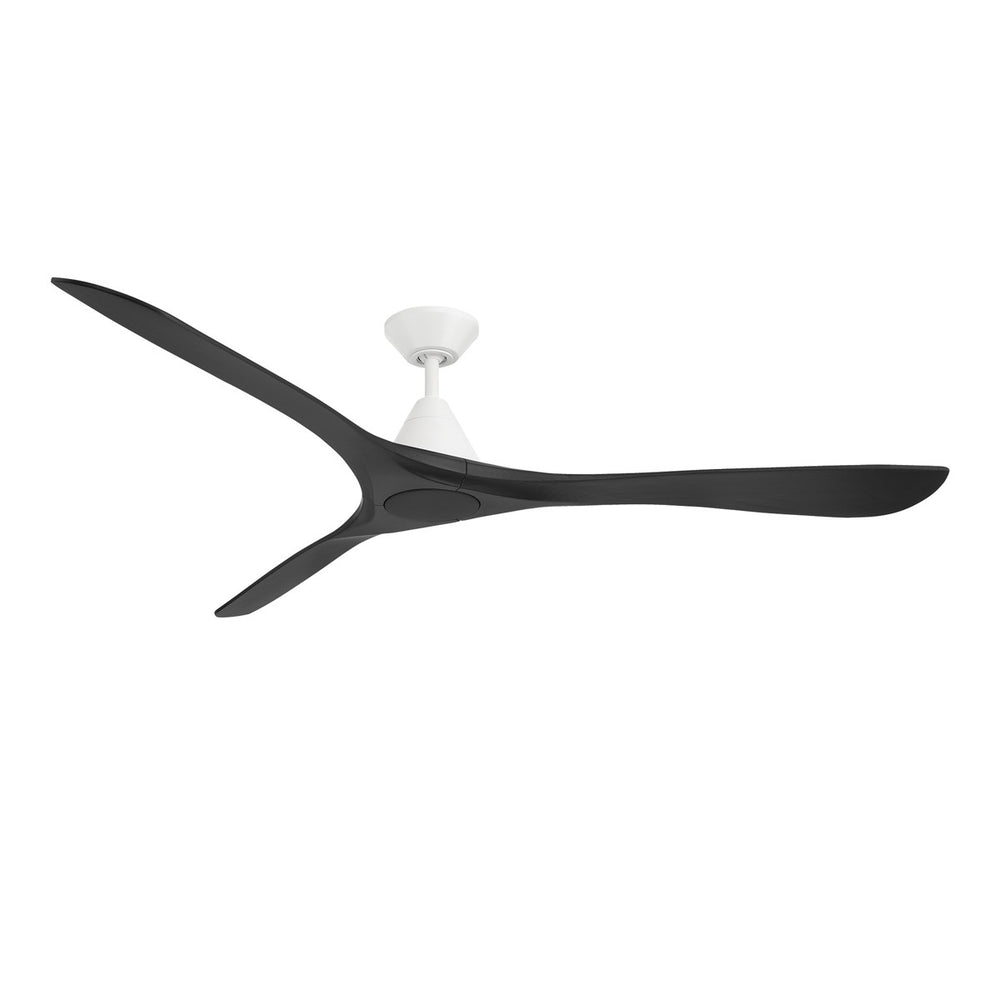 Modern Forms Fans Canada - 72" Ceiling Fan - Carve - Matte White/Matte Black- Union Lighting Luminaires Decor