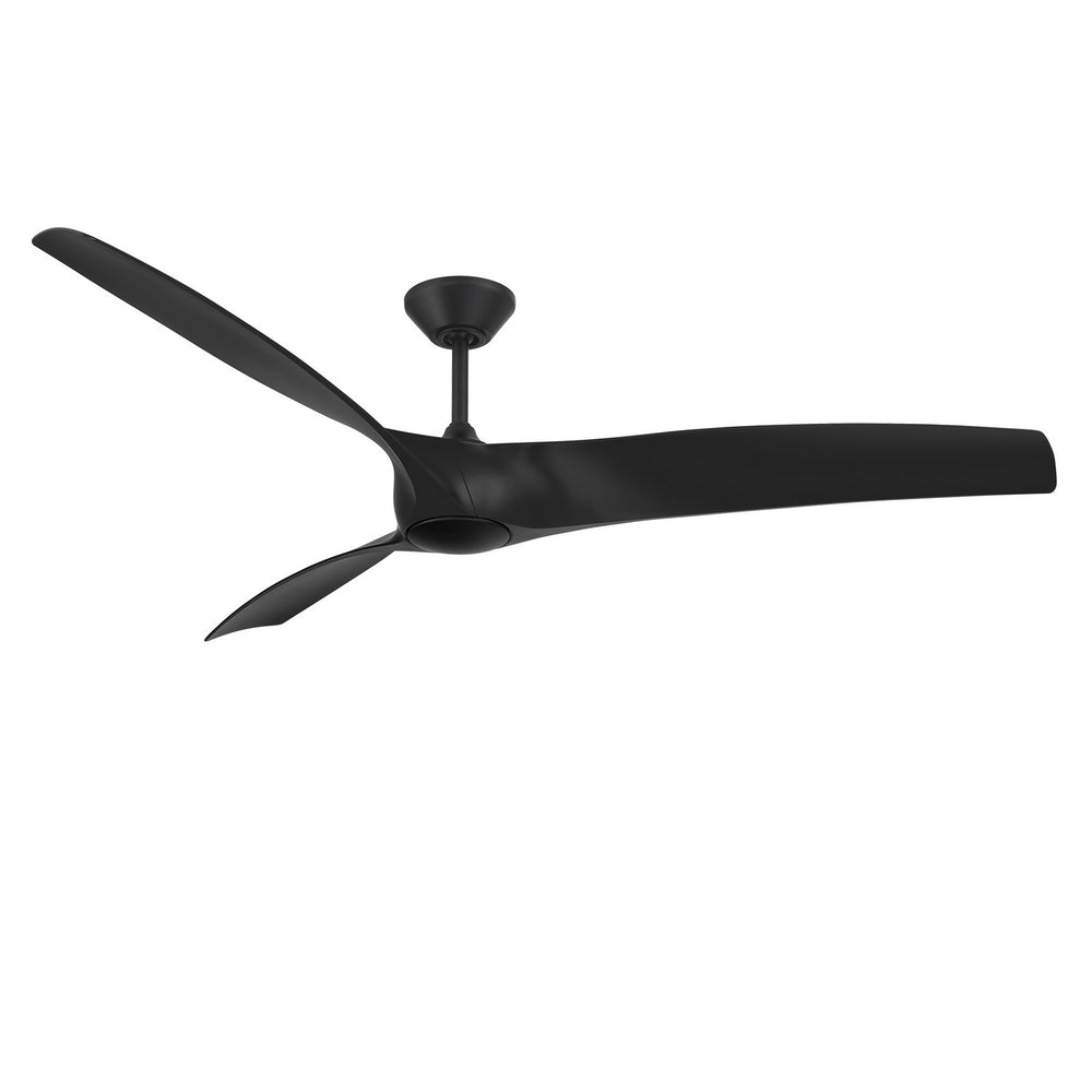 Modern Forms Fans Canada - 72" Ceiling Fan - Zephyr - Matte Black- Union Lighting Luminaires Decor