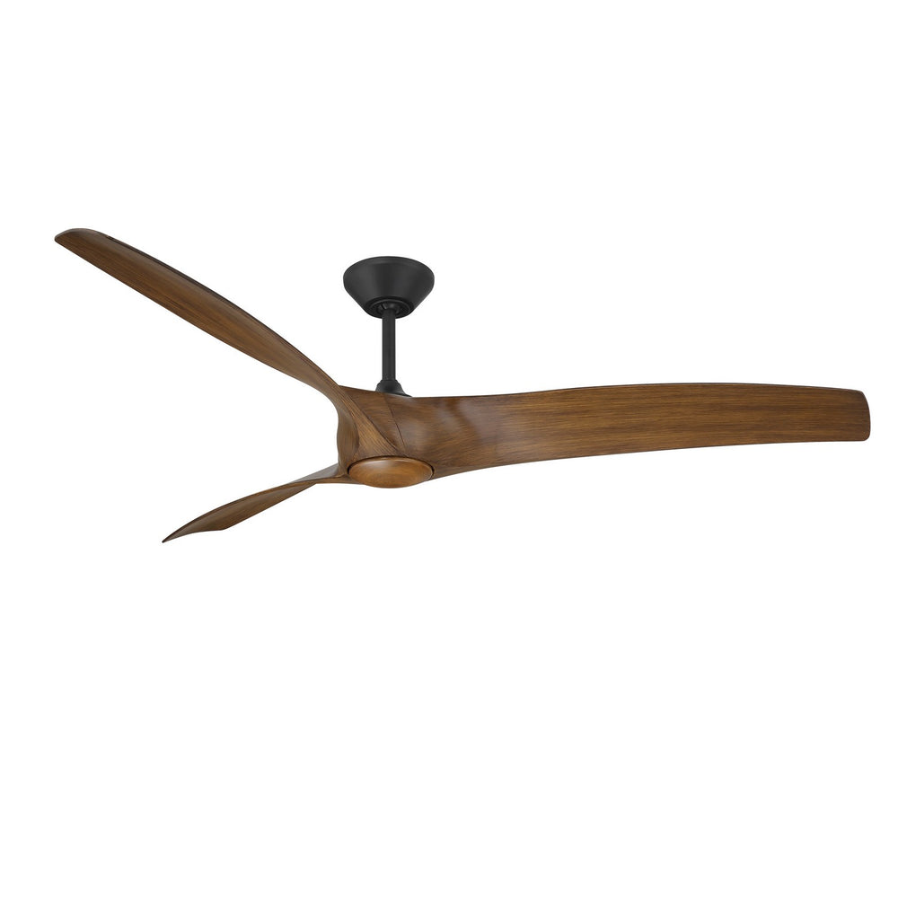 Modern Forms Fans Canada - 72" Ceiling Fan - Zephyr - Matte Black/Distressed Koa- Union Lighting Luminaires Decor