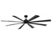 Modern Forms Fans Canada - 84" Ceiling Fan - Size Matters - Matte Black- Union Lighting Luminaires Decor