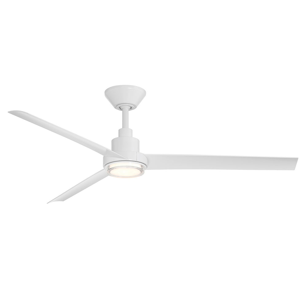 Modern Forms Fans Canada - 52" Ceiling Fan - Bolo - Matte White- Union Lighting Luminaires Decor
