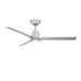 Modern Forms Fans Canada - 52" Ceiling Fan - Smooth - Brushed Nickel/Silver- Union Lighting Luminaires Decor