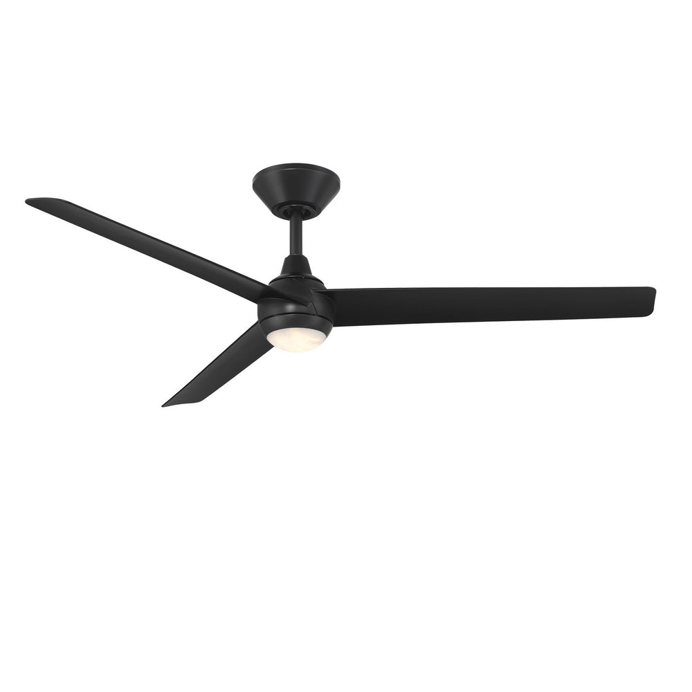Modern Forms Fans Canada - 52" Ceiling Fan - Pisces - Matte Black- Union Lighting Luminaires Decor