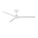 Modern Forms Fans Canada - 52" Ceiling Fan - Pisces - Matte White- Union Lighting Luminaires Decor