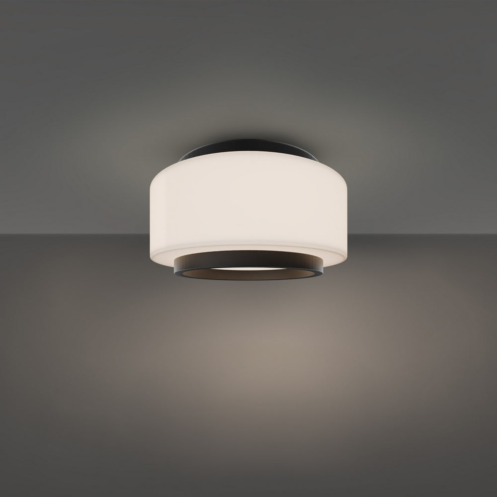 Modern Forms Canada - LED Flush Mount - Preston - Black- Union Lighting Luminaires Decor