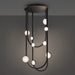 Modern Forms Canada - LED Flush Mount - Tableau - Black- Union Lighting Luminaires Decor